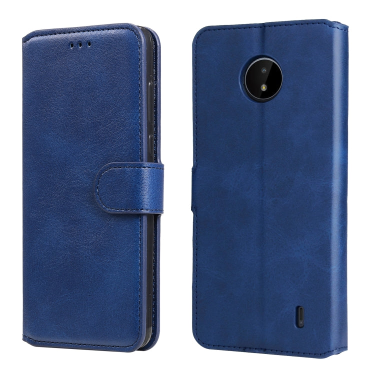 For Nokia C10 / C20 Classic Calf Texture PU + TPU Horizontal Flip Leather Case with Holder & Card Slots & Wallet