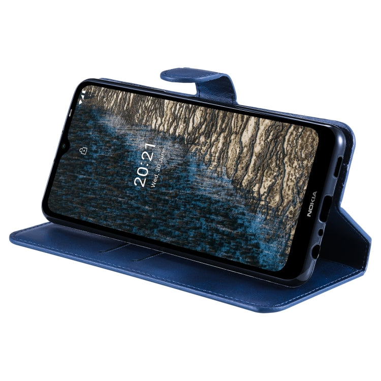 For Nokia C10 / C20 Classic Calf Texture PU + TPU Horizontal Flip Leather Case with Holder & Card Slots & Wallet