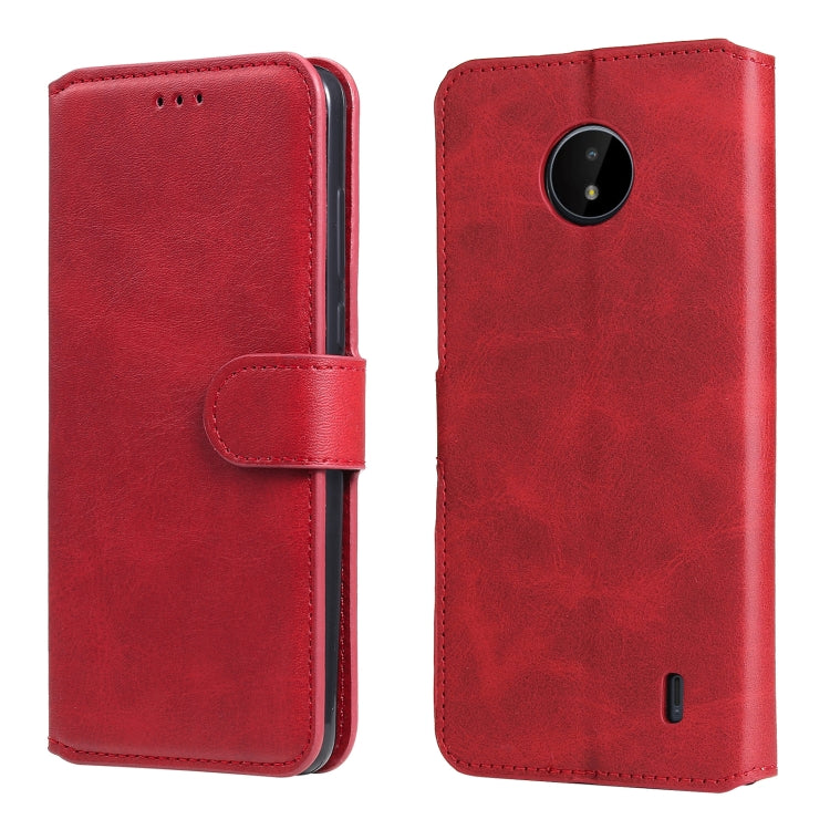 For Nokia C10 / C20 Classic Calf Texture PU + TPU Horizontal Flip Leather Case with Holder & Card Slots & Wallet