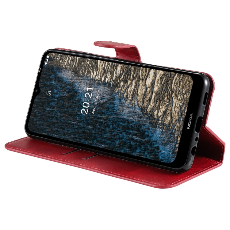 For Nokia C10 / C20 Classic Calf Texture PU + TPU Horizontal Flip Leather Case with Holder & Card Slots & Wallet