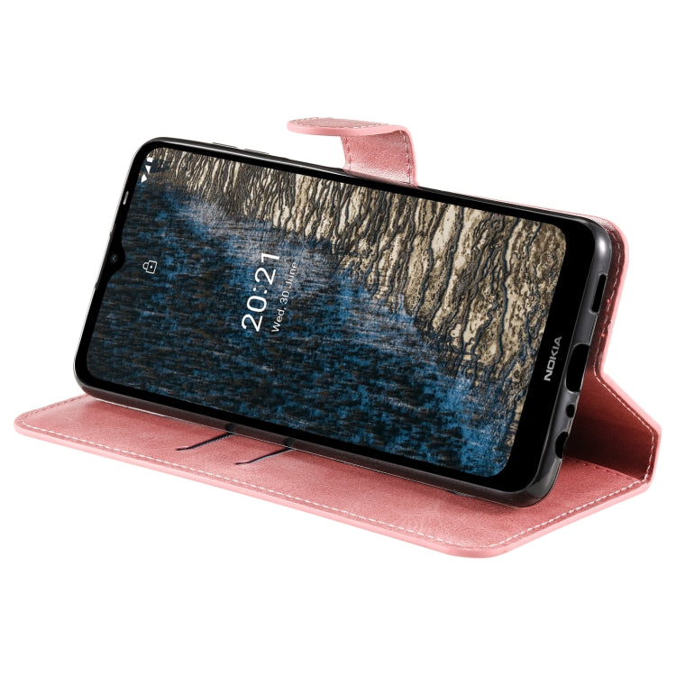 For Nokia C10 / C20 Classic Calf Texture PU + TPU Horizontal Flip Leather Case with Holder & Card Slots & Wallet