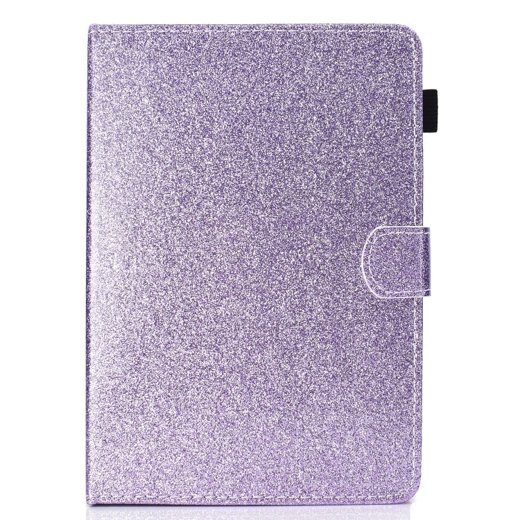 For 7 inch Tablet Varnish Glitter Powder Horizontal Flip Leather Case with Holder & Card Slot