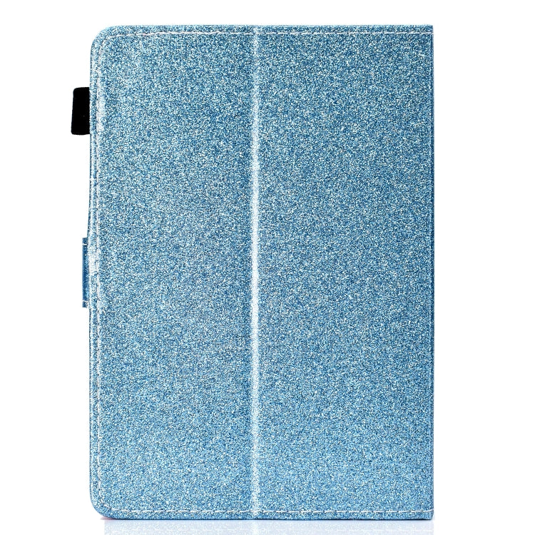 For 8 inch Tablet Varnish Glitter Powder Horizontal Flip Leather Case with Holder & Card Slot