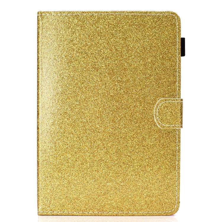 For 8 inch Tablet Varnish Glitter Powder Horizontal Flip Leather Case with Holder & Card Slot