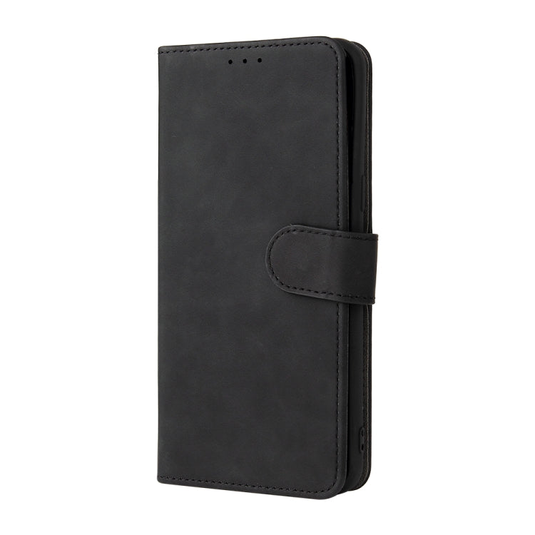For HTC Desire 20+ Solid Color Skin Feel Magnetic Buckle Horizontal Flip PU Leather Case with Holder & Card Slots & Wallet