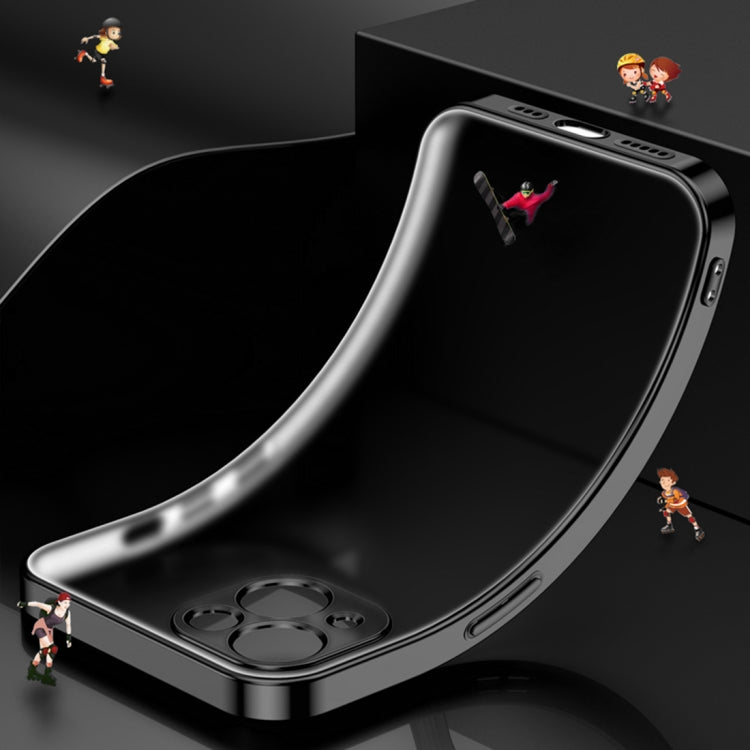 For iPhone 13 Pro Electroplated Edge Frosted TPU Shockproof Case