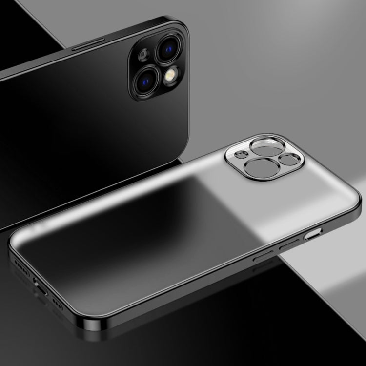 For iPhone 13 Pro Electroplated Edge Frosted TPU Shockproof Case