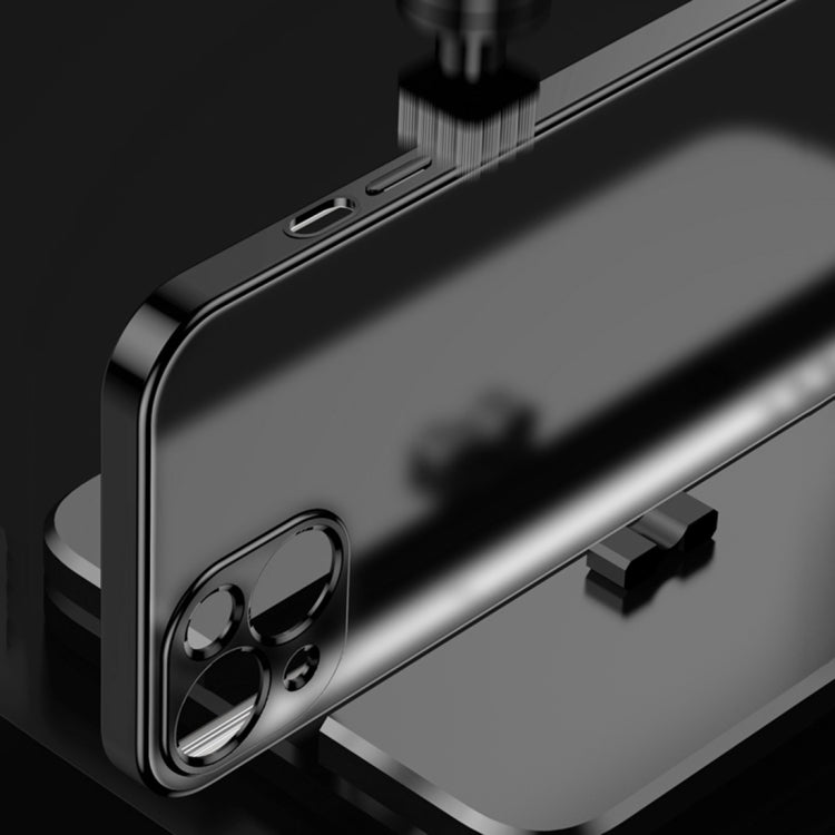 For iPhone 13 Pro Electroplated Edge Frosted TPU Shockproof Case