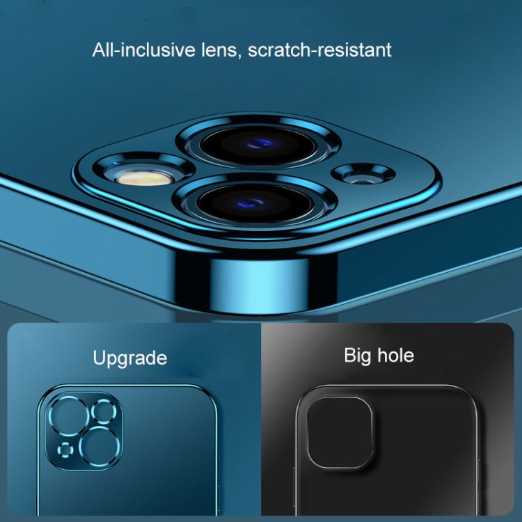For iPhone 13 Pro Electroplated Edge Frosted TPU Shockproof Case