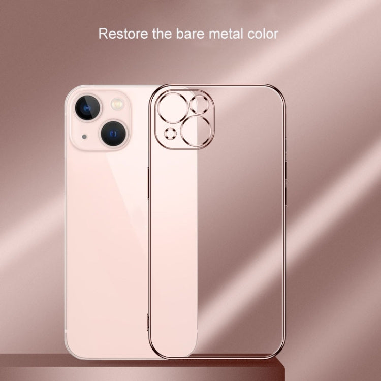 For iPhone 13 Pro Electroplated Edge Frosted TPU Shockproof Case