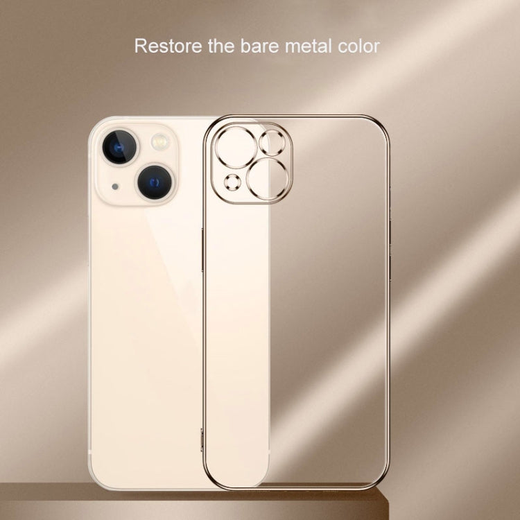 For iPhone 13 Pro Electroplated Edge Frosted TPU Shockproof Case