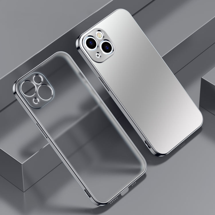For iPhone 13 Pro Electroplated Edge Frosted TPU Shockproof Case