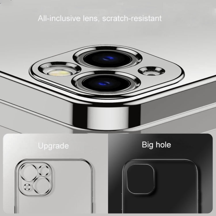 For iPhone 13 Pro Electroplated Edge Frosted TPU Shockproof Case