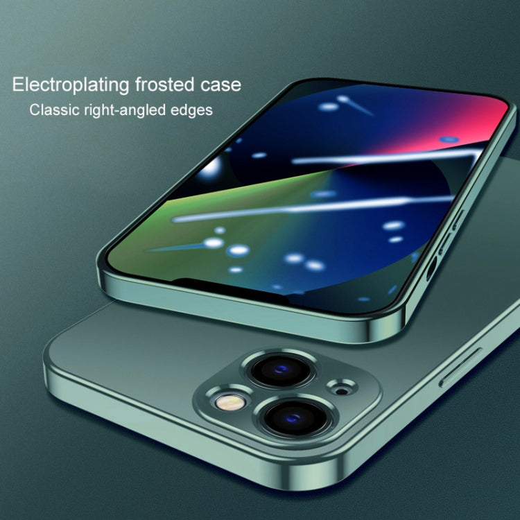 For iPhone 13 Pro Electroplated Edge Frosted TPU Shockproof Case