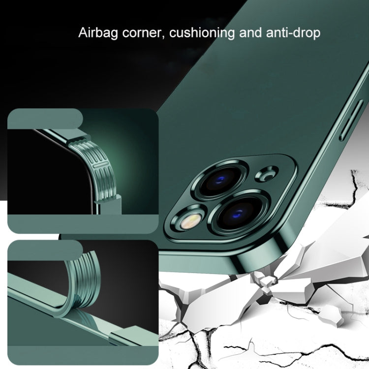 For iPhone 13 Pro Electroplated Edge Frosted TPU Shockproof Case