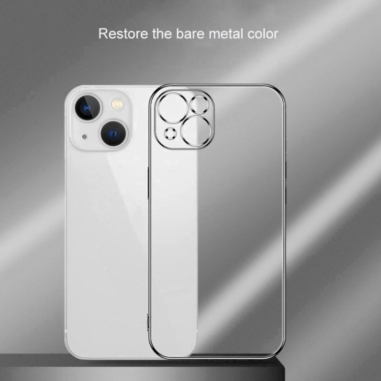 For iPhone 13 Pro Max Electroplated Edge Frosted TPU Shockproof Case