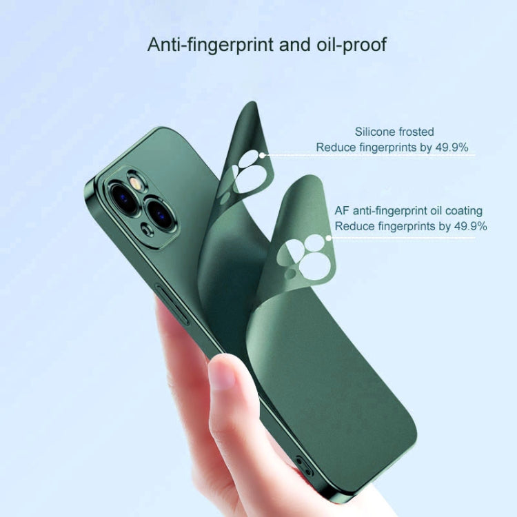 For iPhone 13 Pro Max Electroplated Edge Frosted TPU Shockproof Case