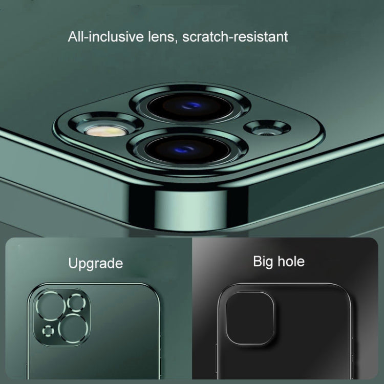For iPhone 13 Pro Max Electroplated Edge Frosted TPU Shockproof Case