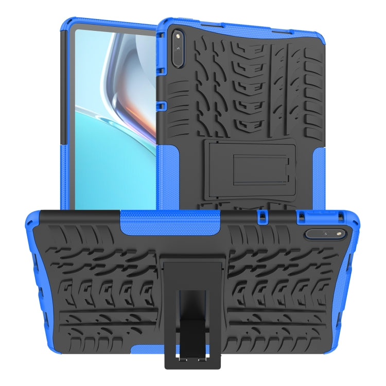 For Huawei MatePad 11 Tire Texture Shockproof TPU+PC Protective Case with Holder