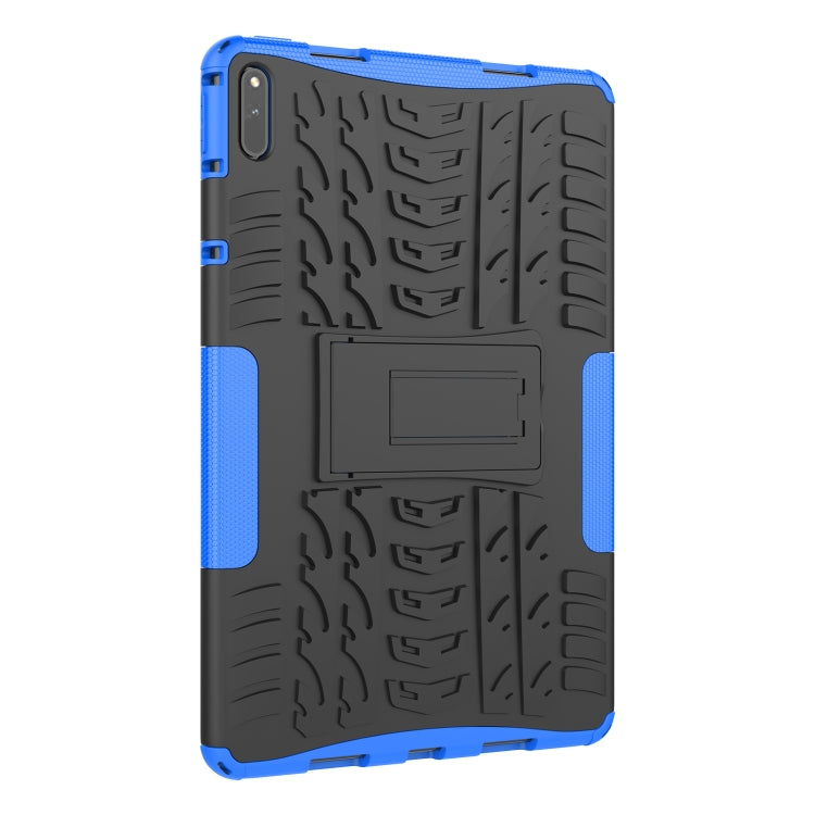 For Huawei MatePad 11 Tire Texture Shockproof TPU+PC Protective Case with Holder