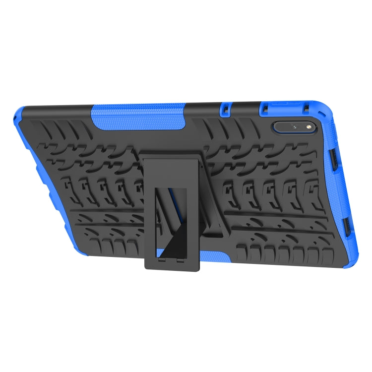 For Huawei MatePad 11 Tire Texture Shockproof TPU+PC Protective Case with Holder