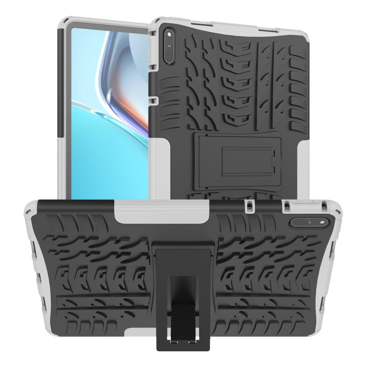 For Huawei MatePad 11 Tire Texture Shockproof TPU+PC Protective Case with Holder