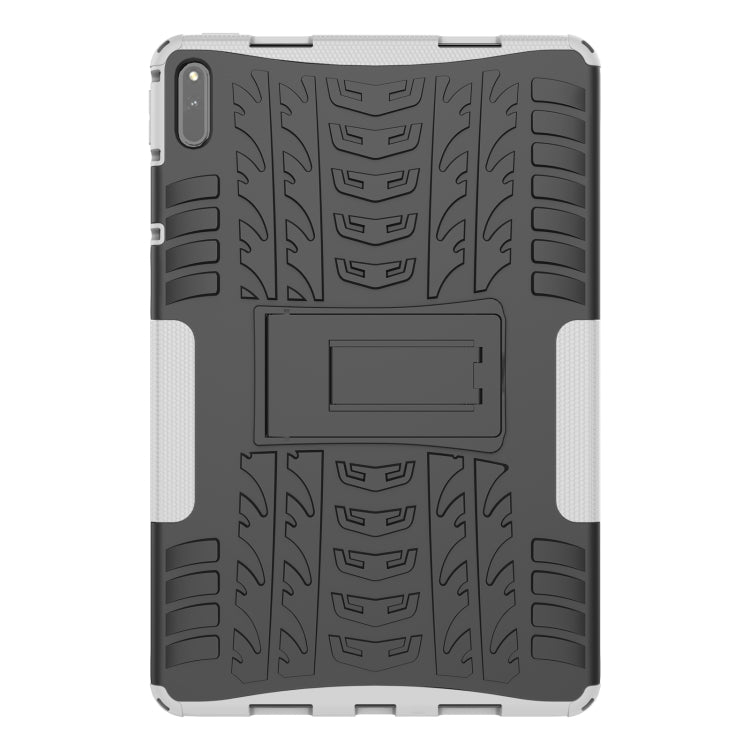 For Huawei MatePad 11 Tire Texture Shockproof TPU+PC Protective Case with Holder