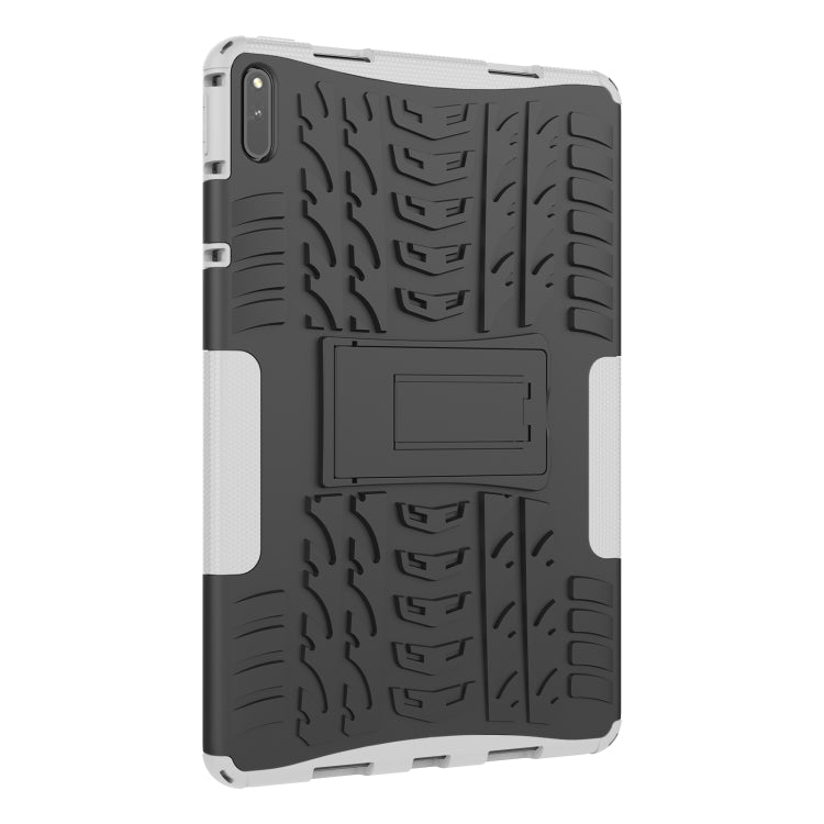 For Huawei MatePad 11 Tire Texture Shockproof TPU+PC Protective Case with Holder