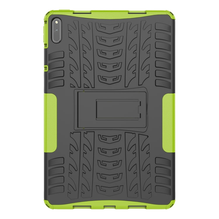 For Huawei MatePad 11 Tire Texture Shockproof TPU+PC Protective Case with Holder