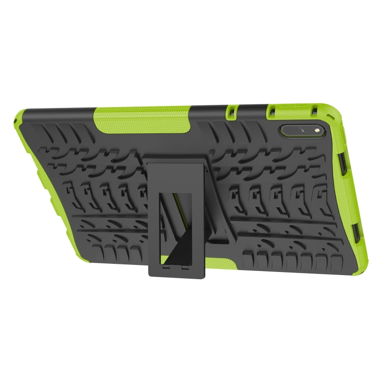 For Huawei MatePad 11 Tire Texture Shockproof TPU+PC Protective Case with Holder