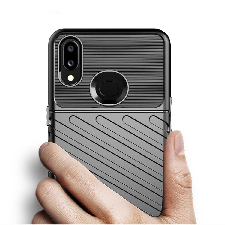 For Galaxy A10s Thunderbolt Shockproof TPU Soft Case