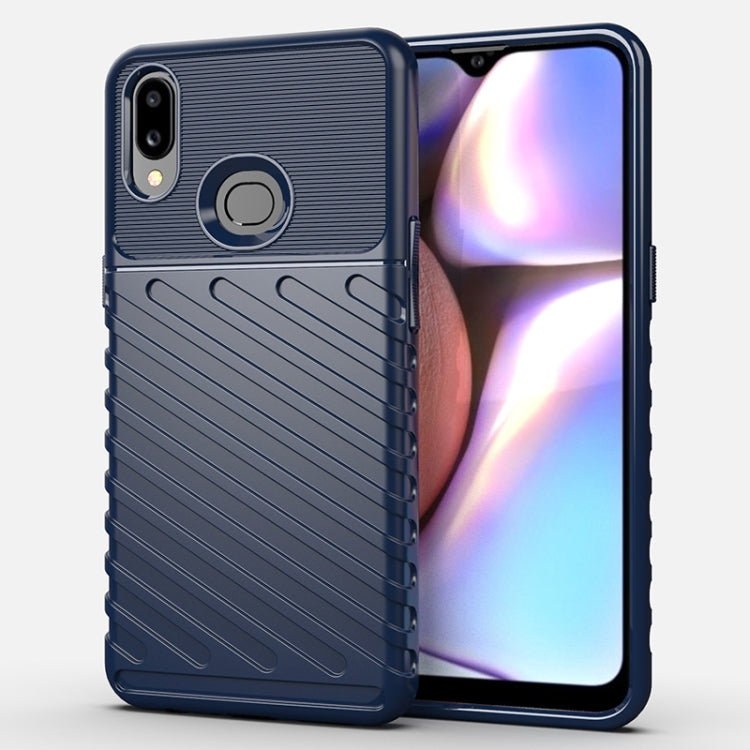 For Galaxy A10s Thunderbolt Shockproof TPU Soft Case