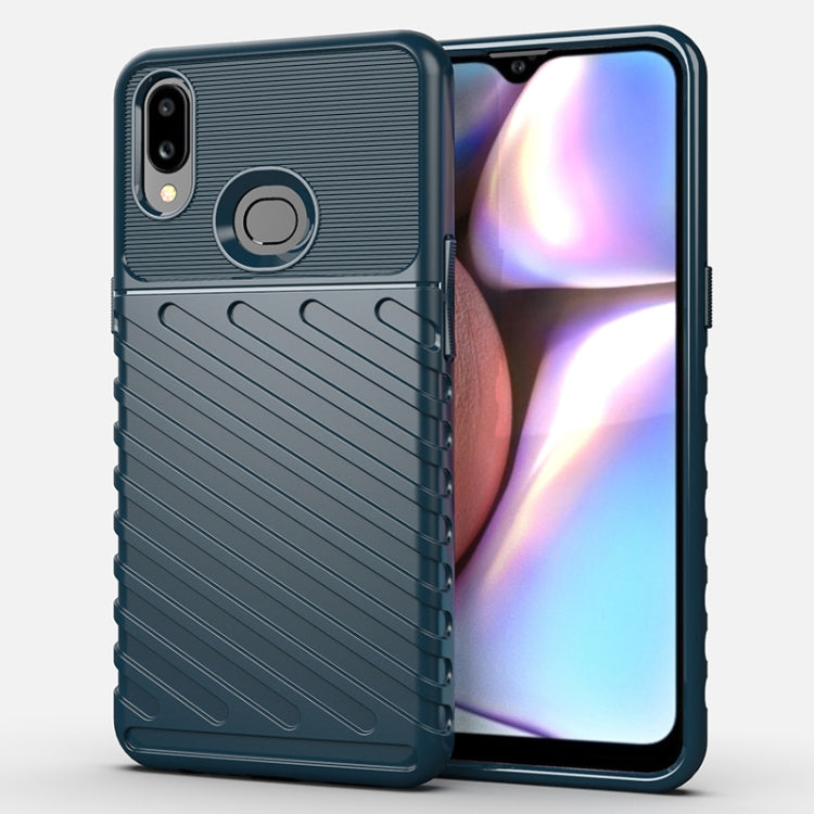 For Galaxy A10s Thunderbolt Shockproof TPU Soft Case