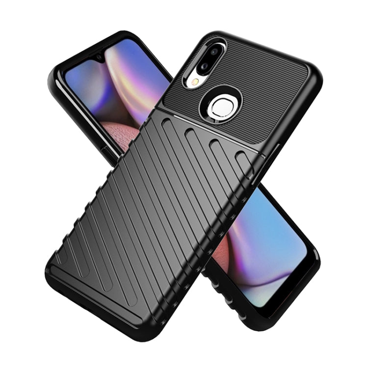 For Galaxy A10s Thunderbolt Shockproof TPU Soft Case