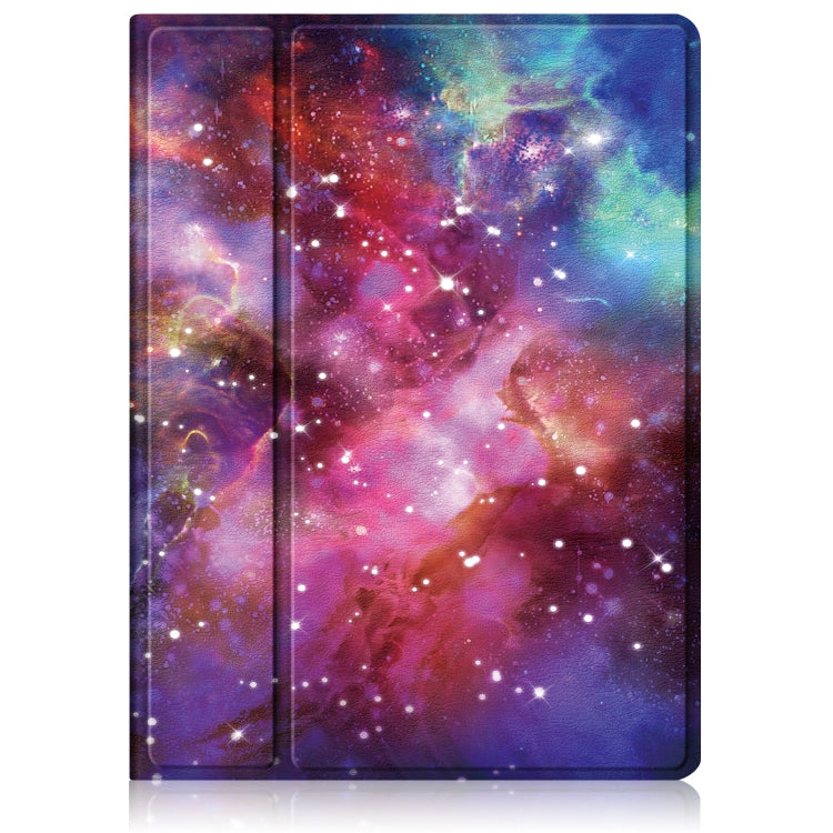 For iPad mini 6 Painted Pattern Voltage Horizontal Flip PU Leather Tablet Case with Rotating Holder & Pen Slot & Sleep / Wake-up Function