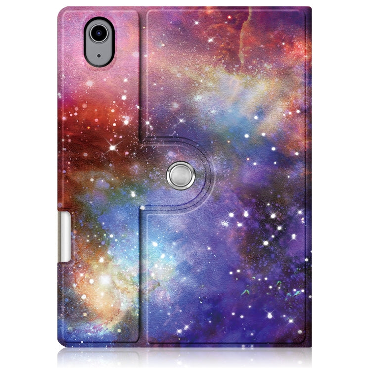For iPad mini 6 Painted Pattern Voltage Horizontal Flip PU Leather Tablet Case with Rotating Holder & Pen Slot & Sleep / Wake-up Function
