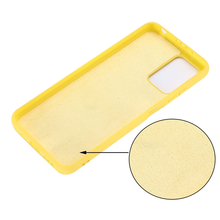 For Xiaomi Redmi 10 Solid Color Liquid Silicone Dropproof Full Coverage Protective Case