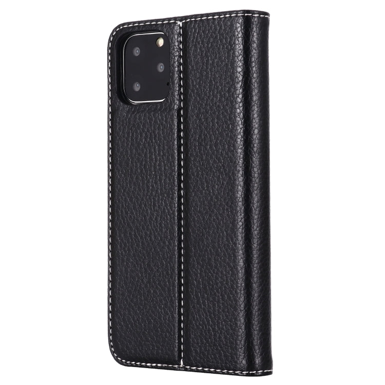 For iPhone 11 Pro Max GEBEI PU+TPU Horizontal Flip Protective Case with Holder & Card Slots