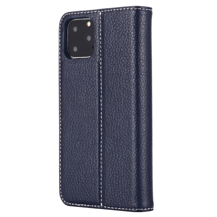 For iPhone 11 Pro Max GEBEI PU+TPU Horizontal Flip Protective Case with Holder & Card Slots