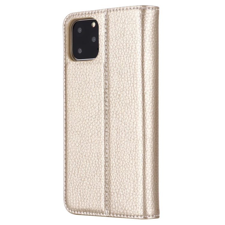 For iPhone 11 Pro Max GEBEI PU+TPU Horizontal Flip Protective Case with Holder & Card Slots
