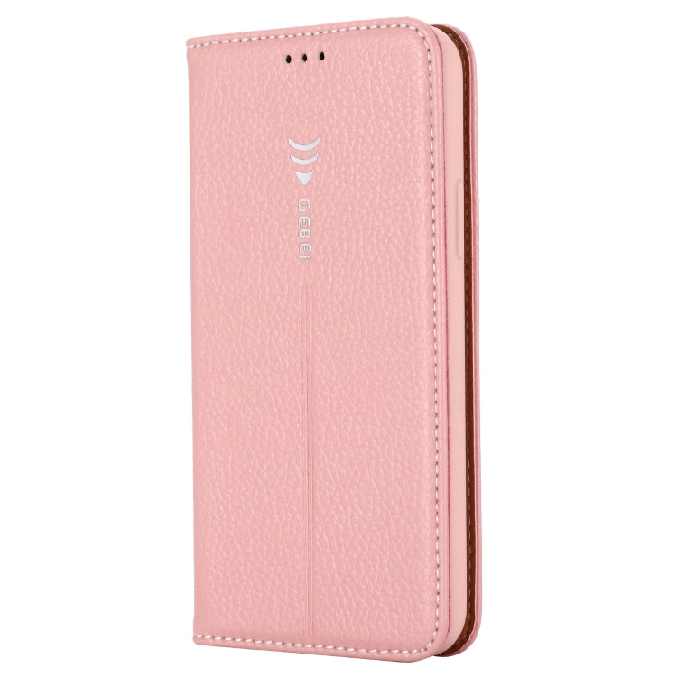 For iPhone 11 Pro Max GEBEI PU+TPU Horizontal Flip Protective Case with Holder & Card Slots