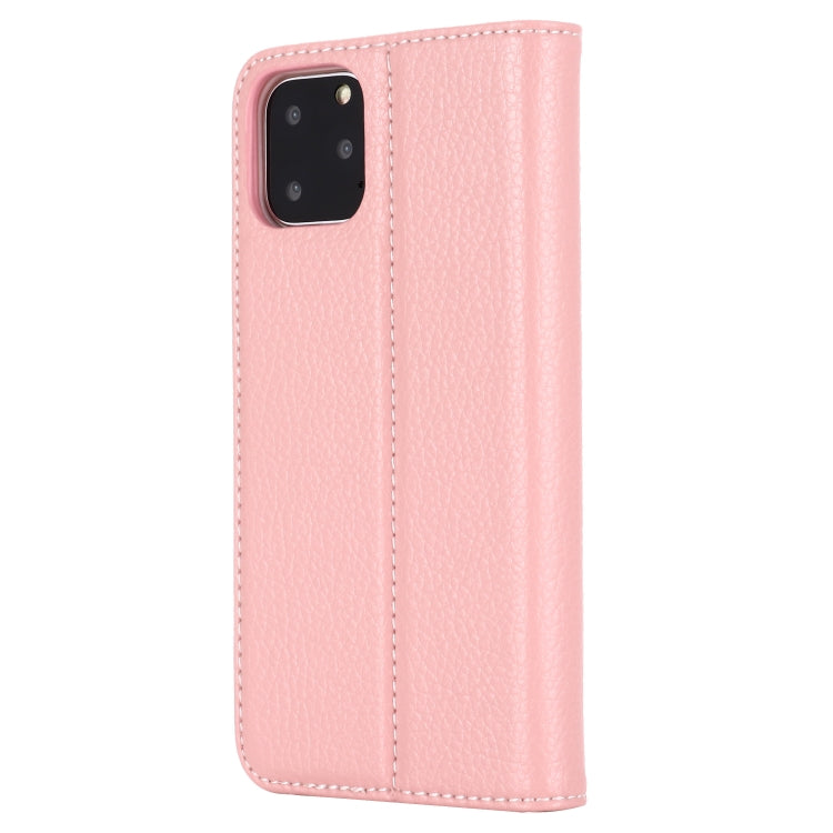 For iPhone 11 Pro Max GEBEI PU+TPU Horizontal Flip Protective Case with Holder & Card Slots