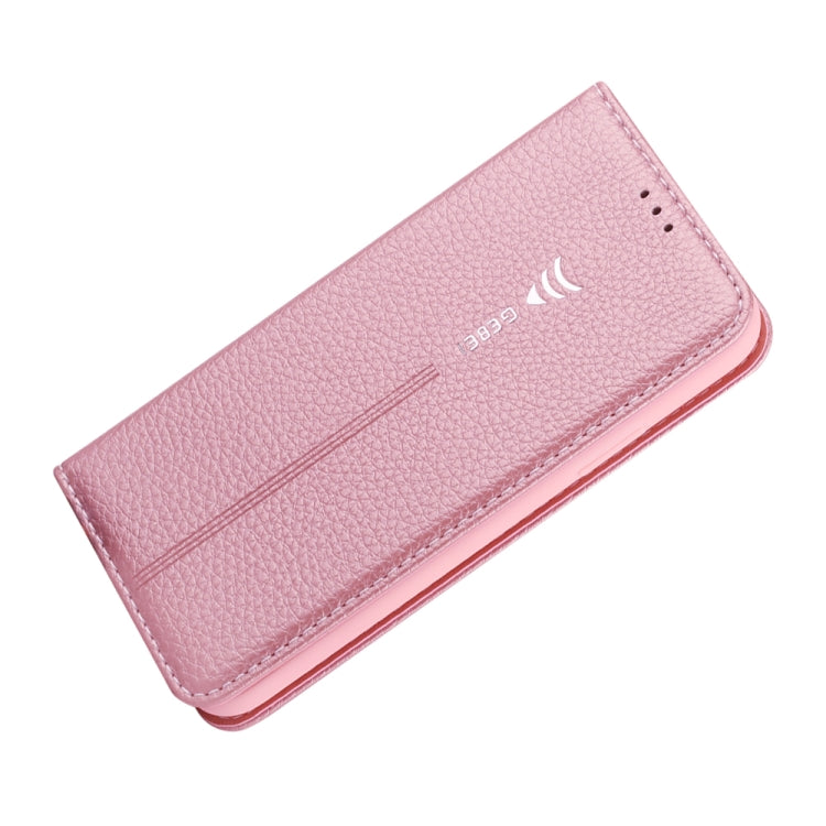 For iPhone XS / X GEBEI PU+TPU Horizontal Flip Protective Case with Holder & Card Slots