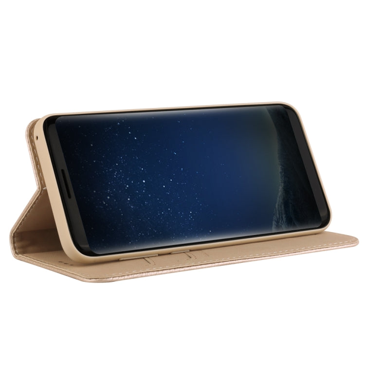 For Galaxy S8 GEBEI PU+TPU Horizontal Flip Protective Case with Holder & Card Slots