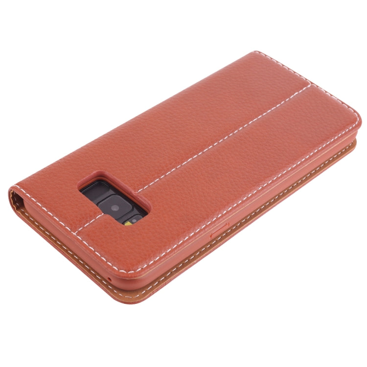 For Galaxy S8 GEBEI PU+TPU Horizontal Flip Protective Case with Holder & Card Slots