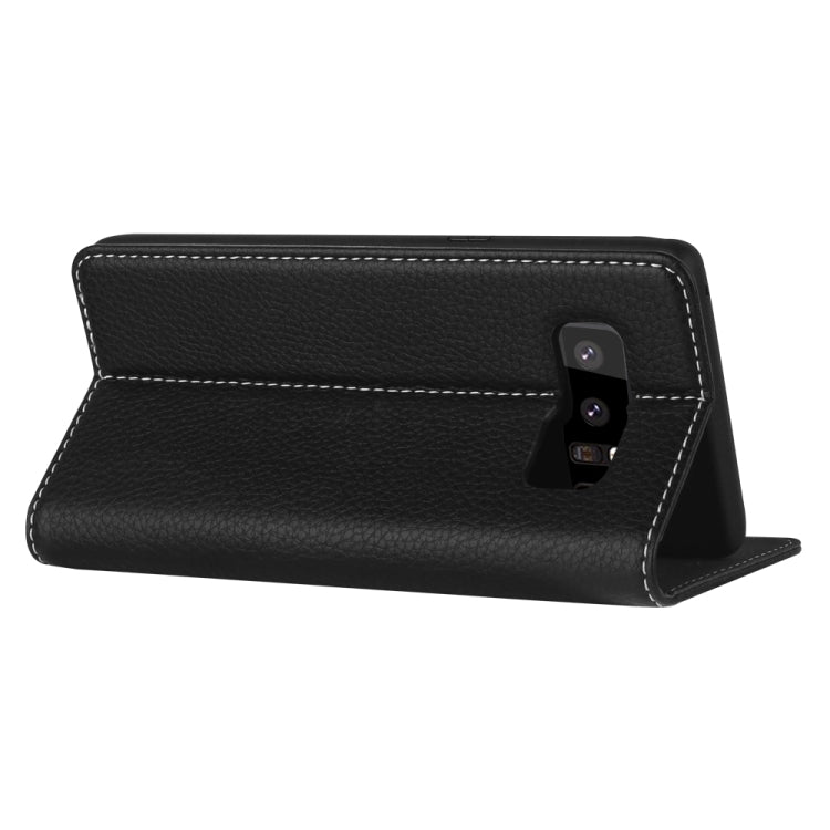 For Galaxy Note 8 GEBEI PU+TPU Horizontal Flip Protective Case with Holder & Card Slots