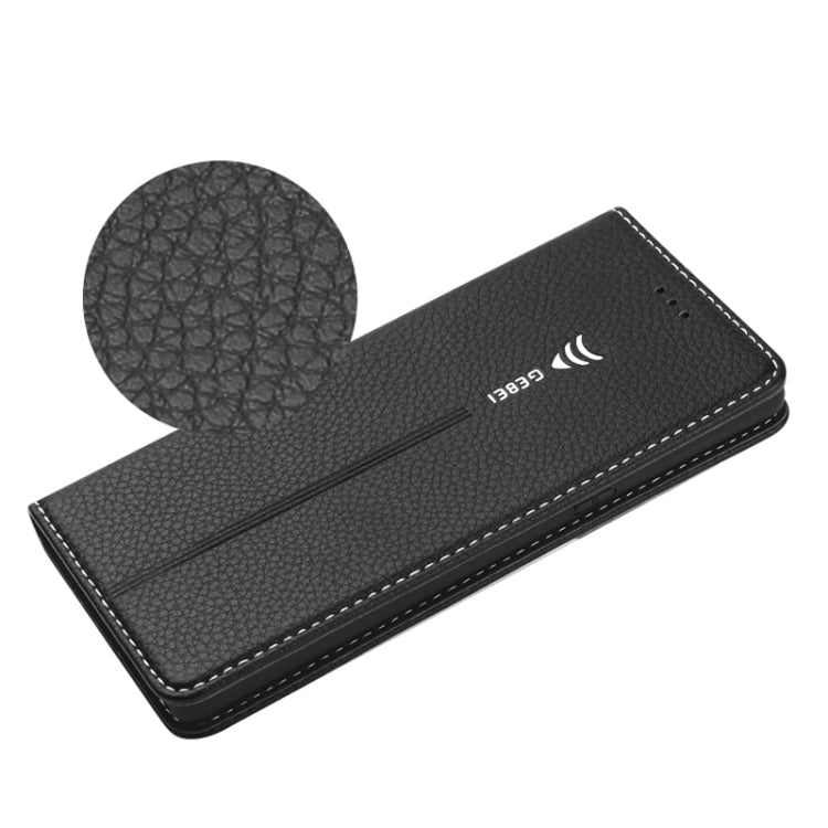 For Galaxy Note 8 GEBEI PU+TPU Horizontal Flip Protective Case with Holder & Card Slots
