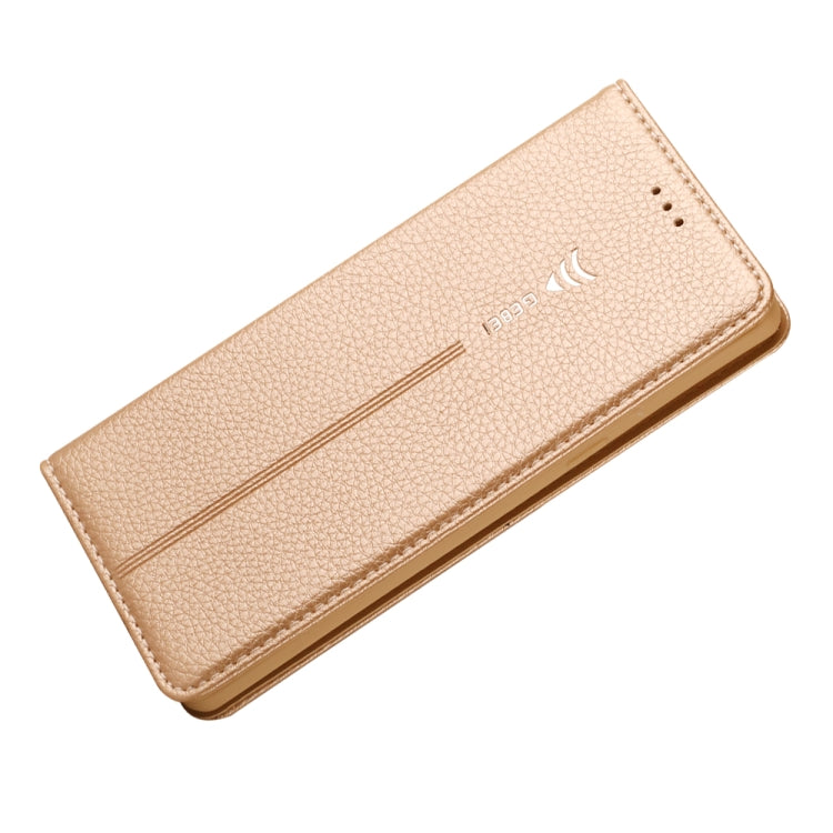 For Galaxy Note 8 GEBEI PU+TPU Horizontal Flip Protective Case with Holder & Card Slots