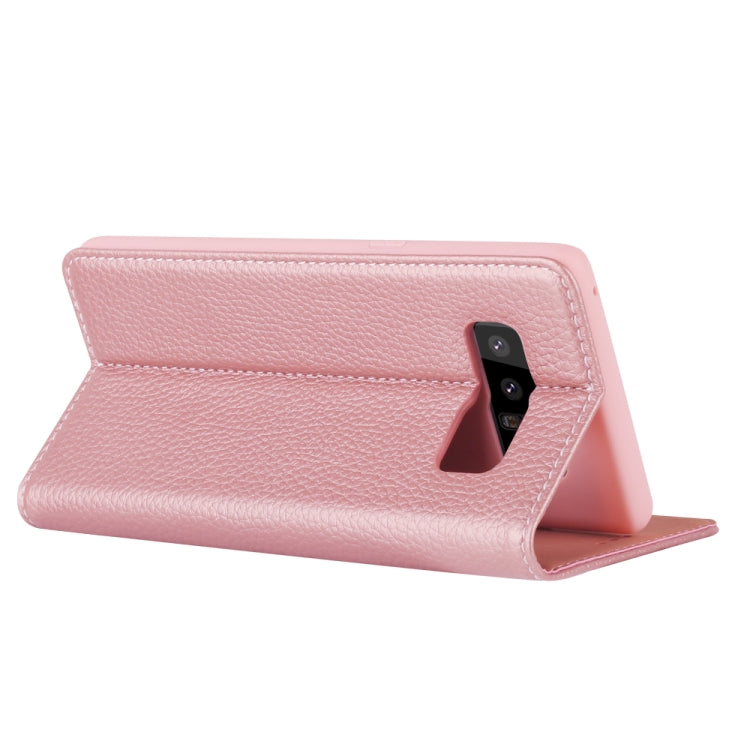 For Galaxy Note 8 GEBEI PU+TPU Horizontal Flip Protective Case with Holder & Card Slots