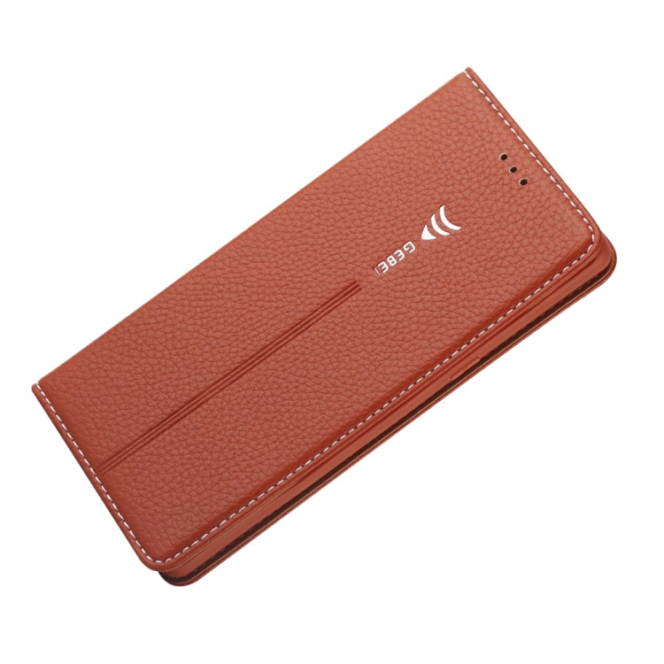 For Galaxy Note 8 GEBEI PU+TPU Horizontal Flip Protective Case with Holder & Card Slots
